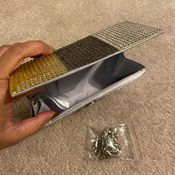 Tri metallic purse/clutch - Picture 7 of 7